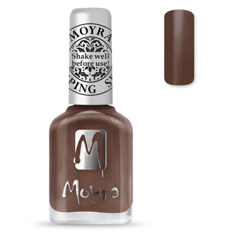 Moyra Stamping SP37 neglelak chocolate brown 12 ml