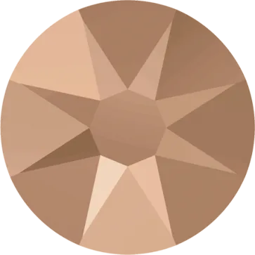 Beautystones Crystal Rose Gold neglesten flat back