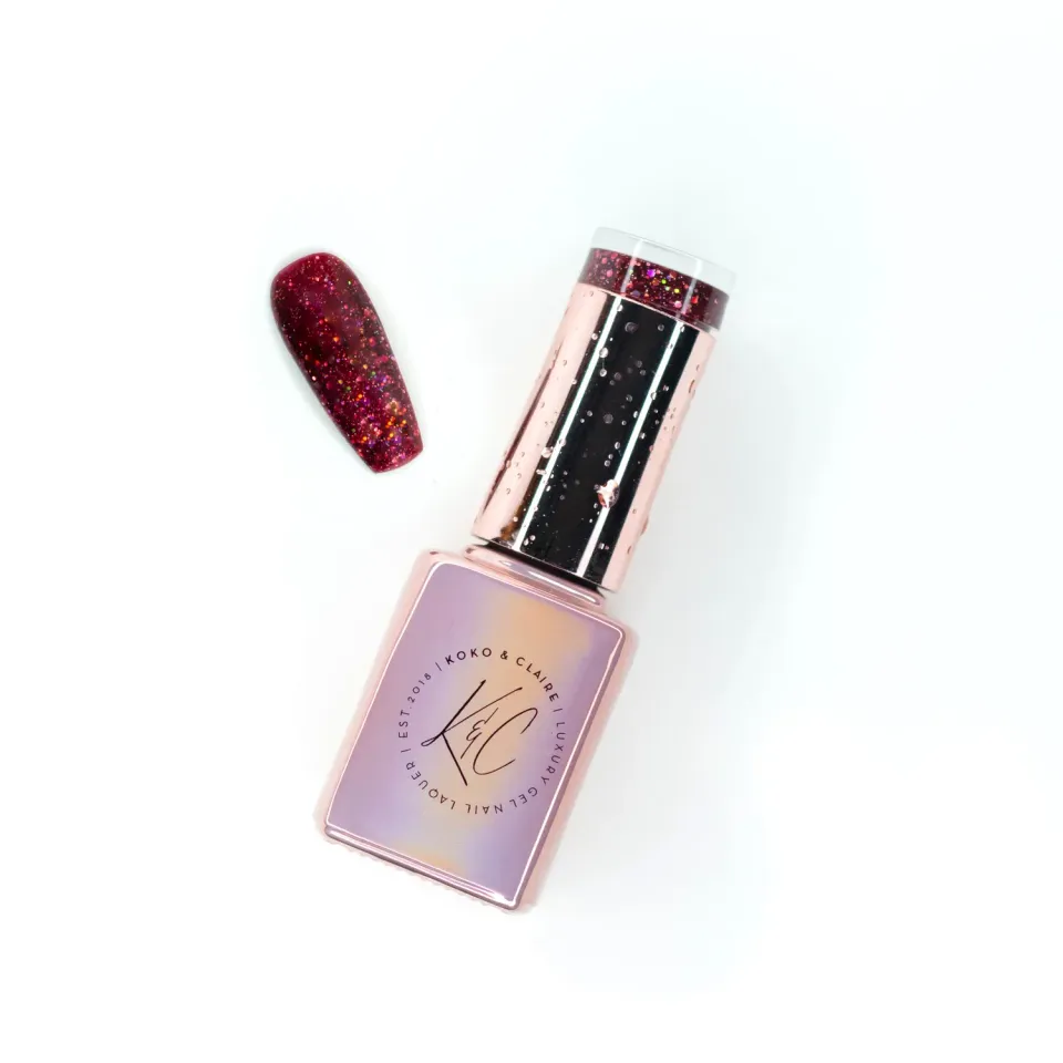 Clear Jelly Stamper KoKo & Claire 032 Just One Glass gellak rød 12ml