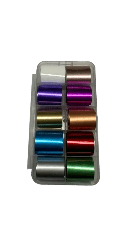 Mline Foil Box 17 neglefolie 10 designs transfer