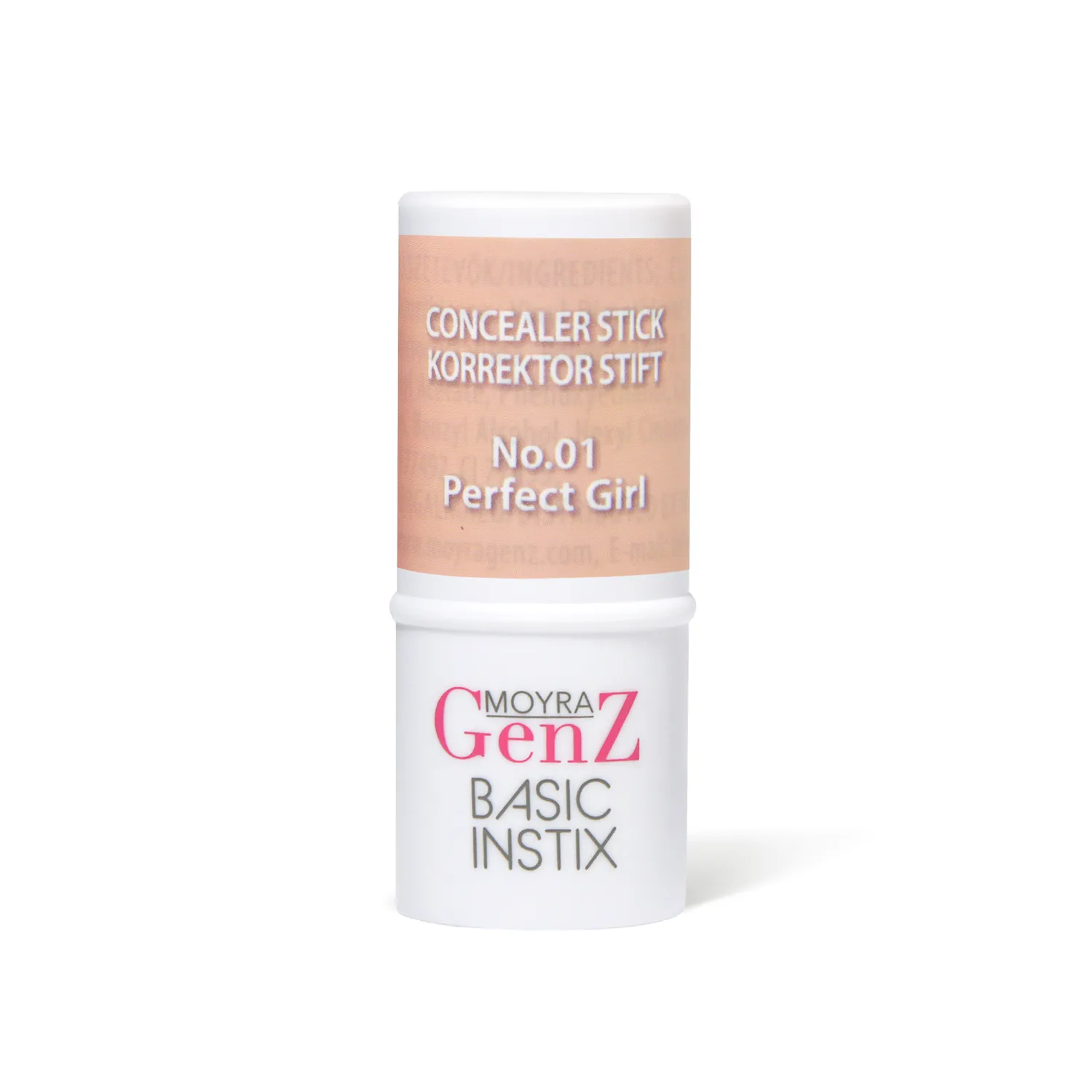 Moyra GenZ Basic Instix concealer No.01 Perfect Girl dækkende 6 g