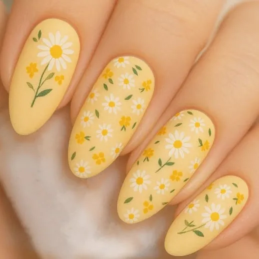 Clear Jelly Stamper CjS-385 Crazy for Daisies plade 14x9 marguerit