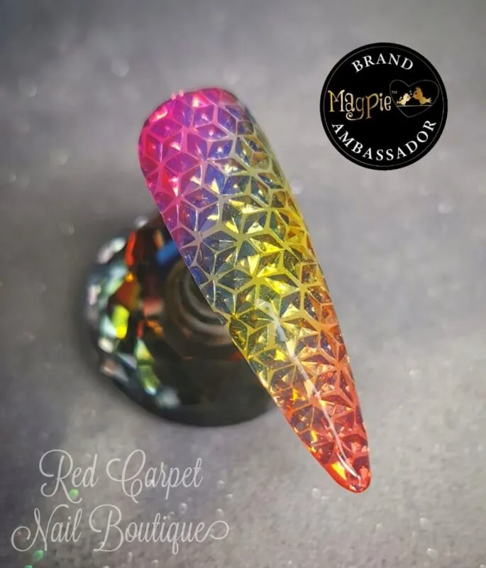 Indigo Nails Diamonds Shapes neglepynt – 3D sten