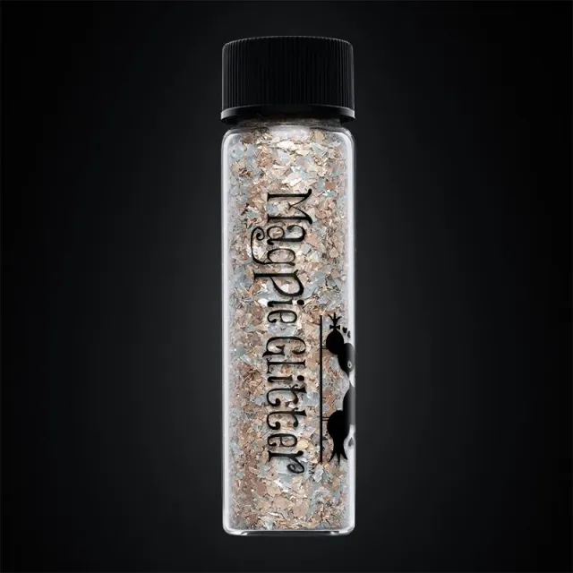 Indigo Nails Wren Glitter negleglitter brun bronze