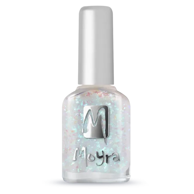 Moyra Mermaid top coat neglelak 12 ml glitter