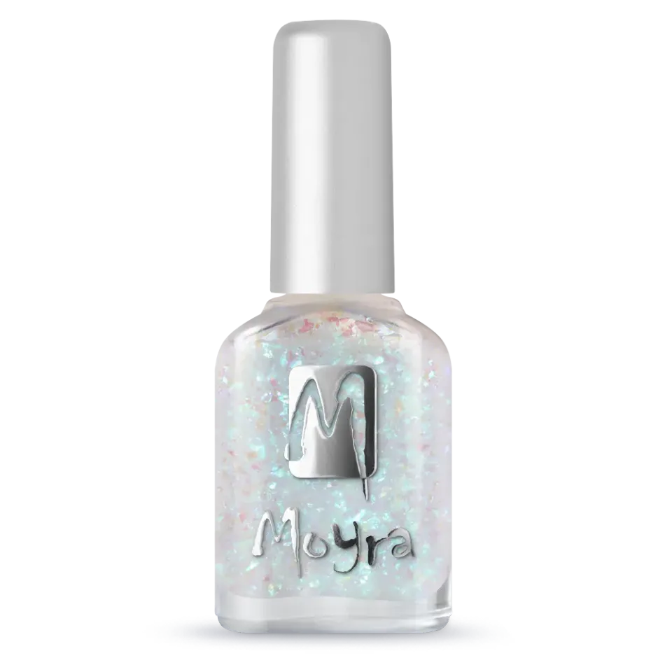 Moyra Mermaid top coat neglelak 12 ml glitter