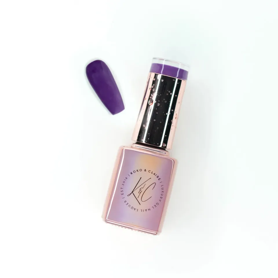 Clear Jelly Stamper KoKo & Claire 043 Plush Velvet gellak 12ml lilla