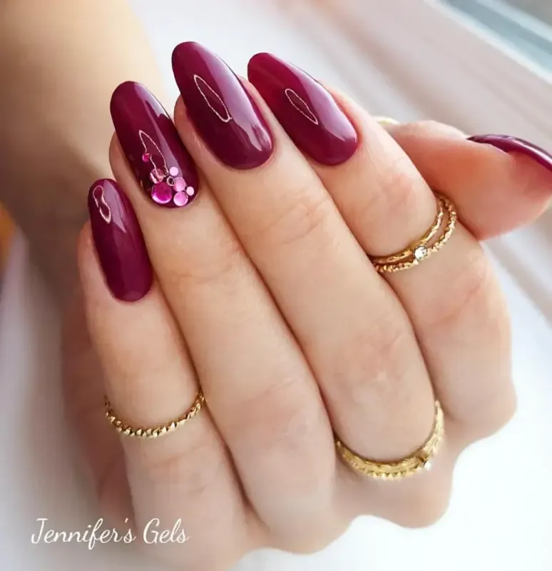 Indigo Nails Kardashian Circles neglepynt cirkler