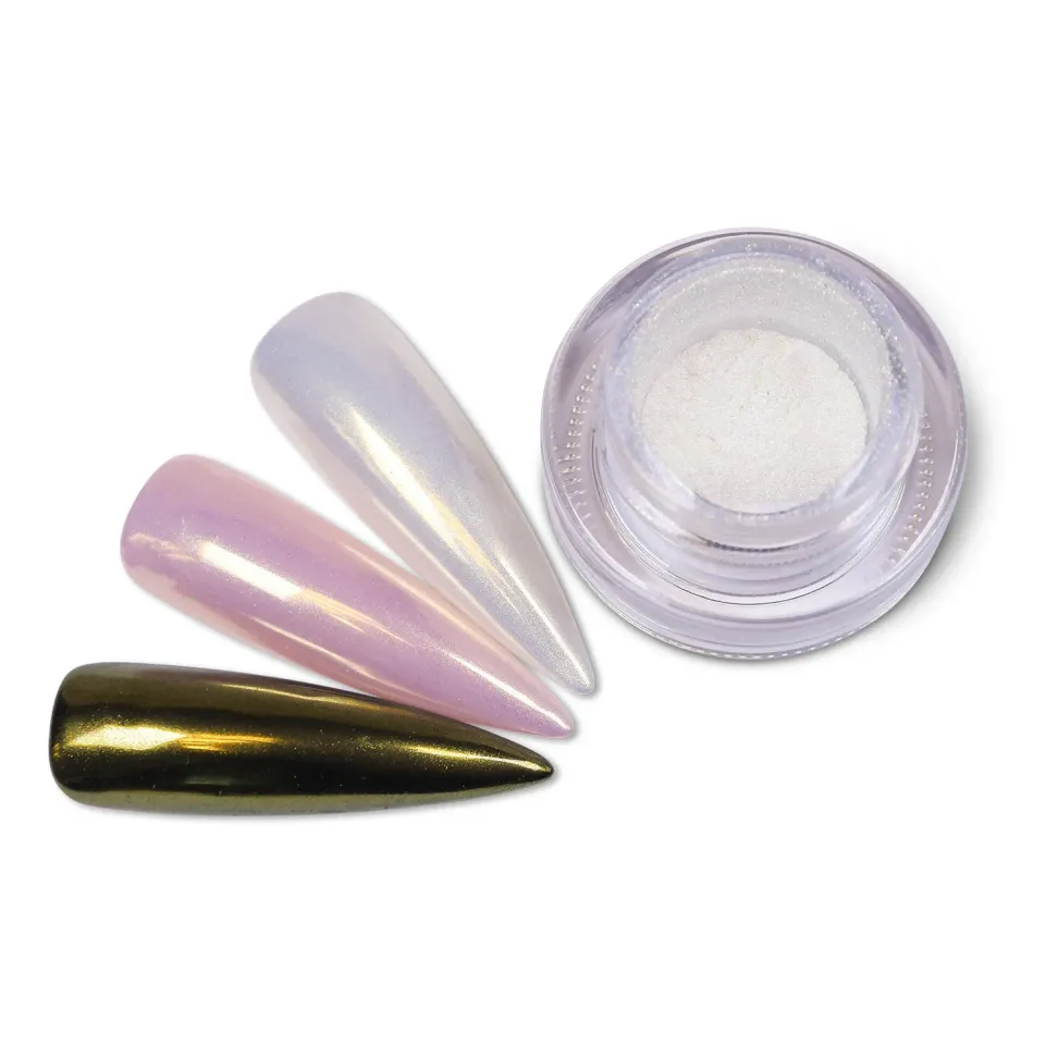 Moonflair Moonshine Golden Pearl chrome pulver 0,5 g gylden
