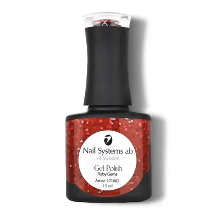 Mline Beauty Nail Systems 070 Ruby Gems gellak 15 ml