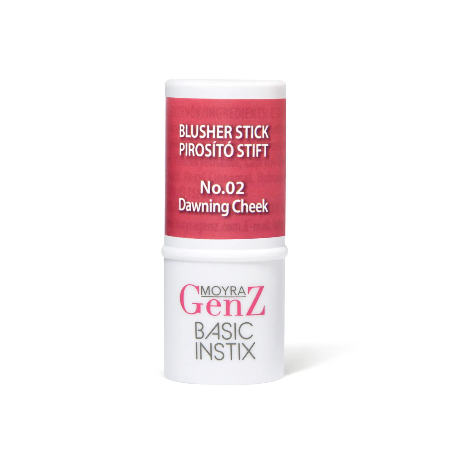 Moyra GenZ Basic Instix Blush Stick 02 Dawning 6 g