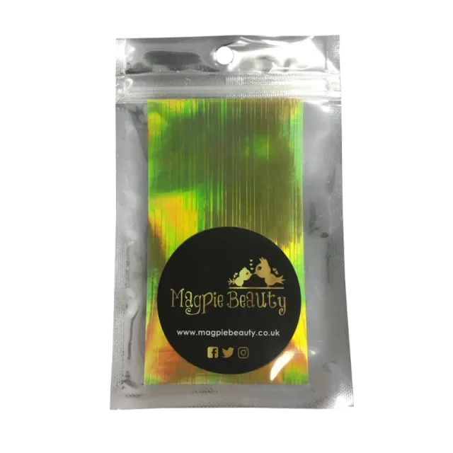 Beautystones Gold Holographic striping tape neglebånd