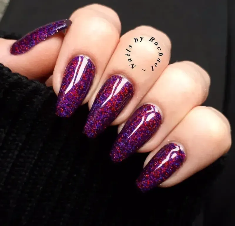 Indigo Nails Melissa negleglitter fin glans