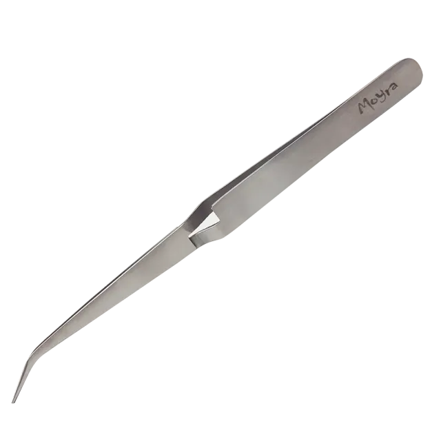 Moyra C-Curve pincet rustfrit stål 1 stk