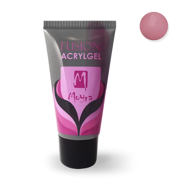 Moyra Fusion acrylgel Cover Cream Rose 30 ml stærk