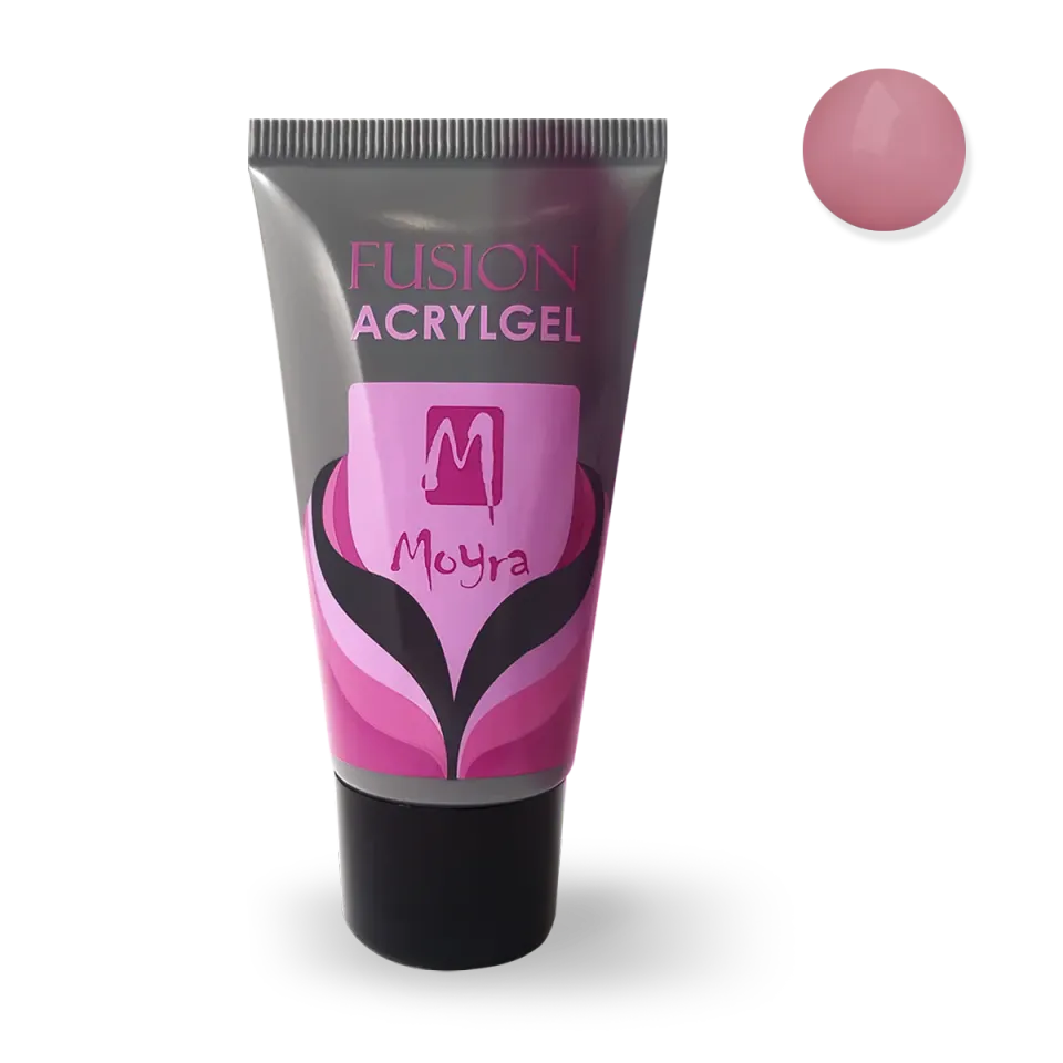 Moyra Fusion acrylgel Cover Cream Rose 30 ml stærk
