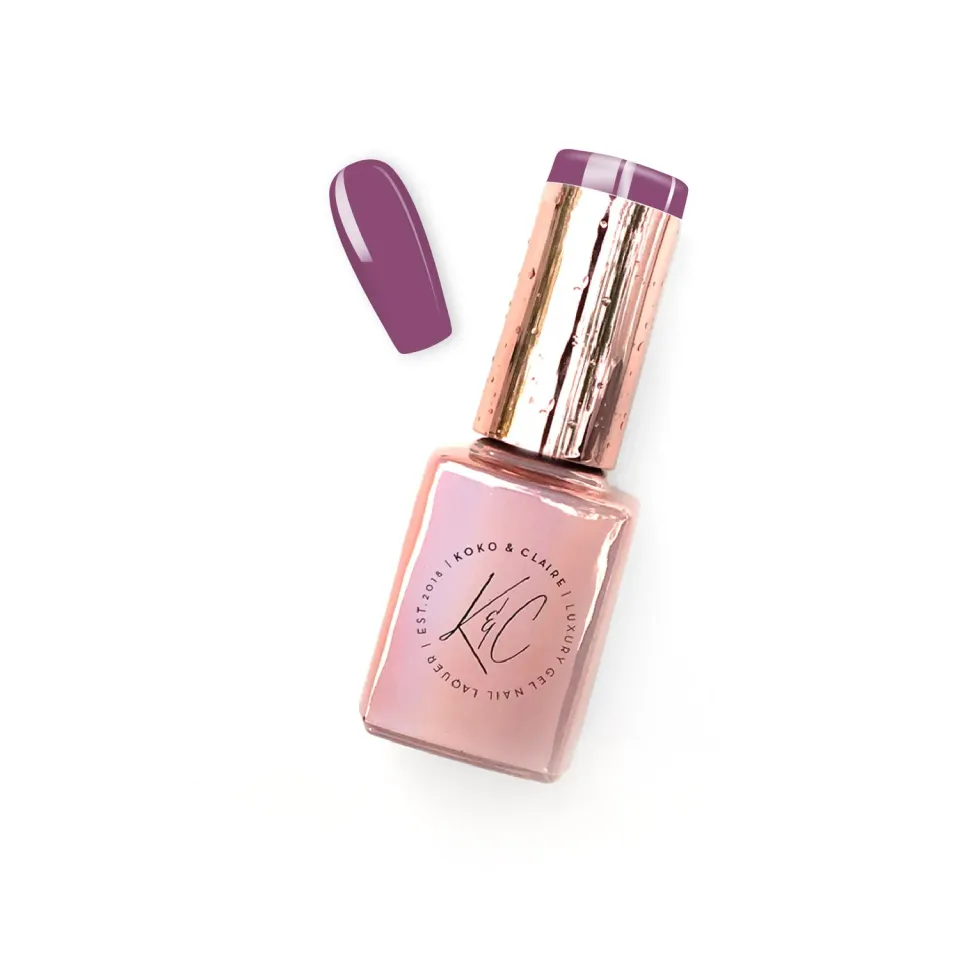 Clear Jelly Stamper KoKo & Claire 0273 Soul Purpose gellak lilla creme