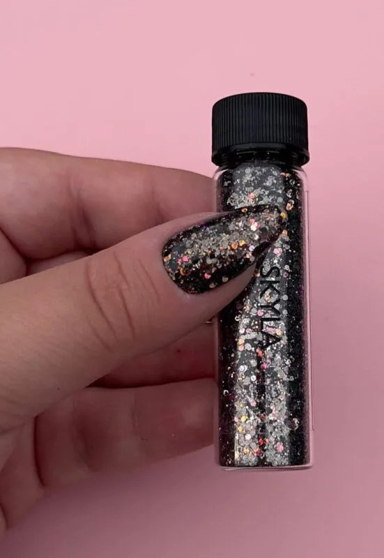 Indigo Nails Skyla Glitter negleglitter lys blå
