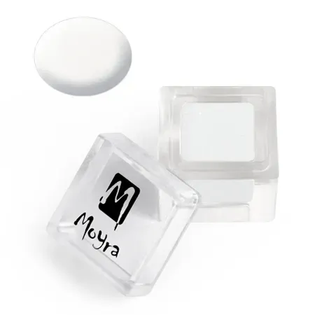 Moyra Colour 115 Glitter White akrylpulver 3,5 g