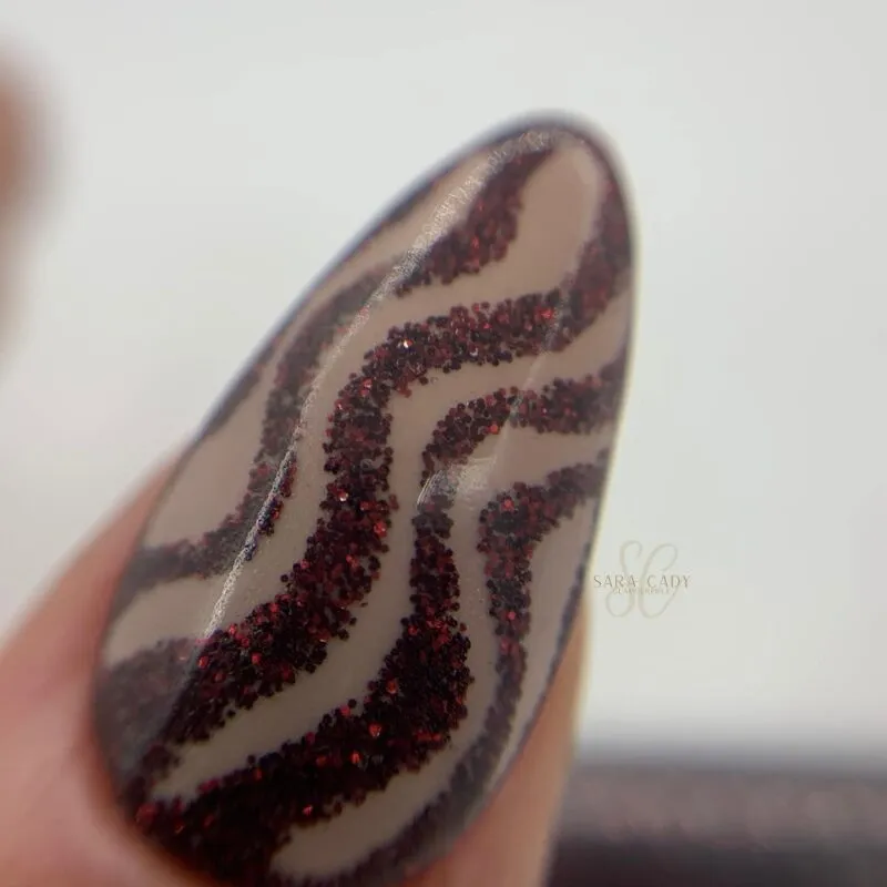 Indigo Nails January glitter til negle