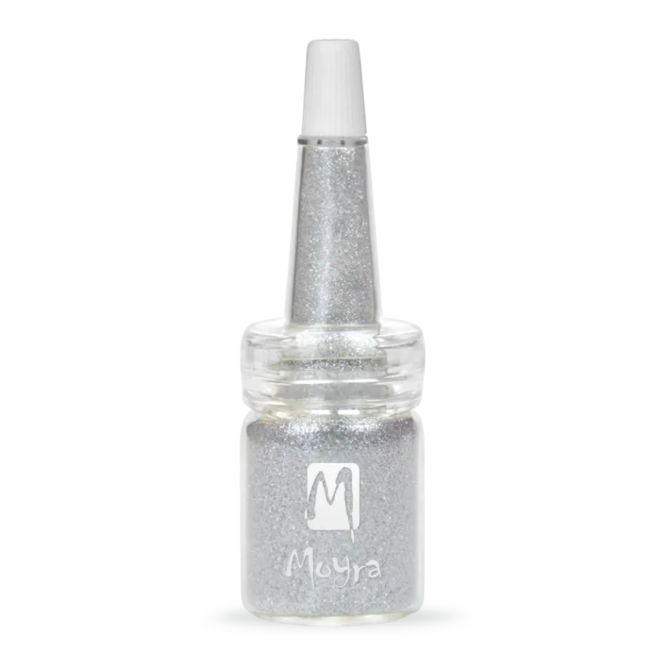 Moyra No. 13 glitterpulver i bøtte 5 g skinnende