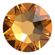 Beautystones Topaz neglekrystaller flad bund