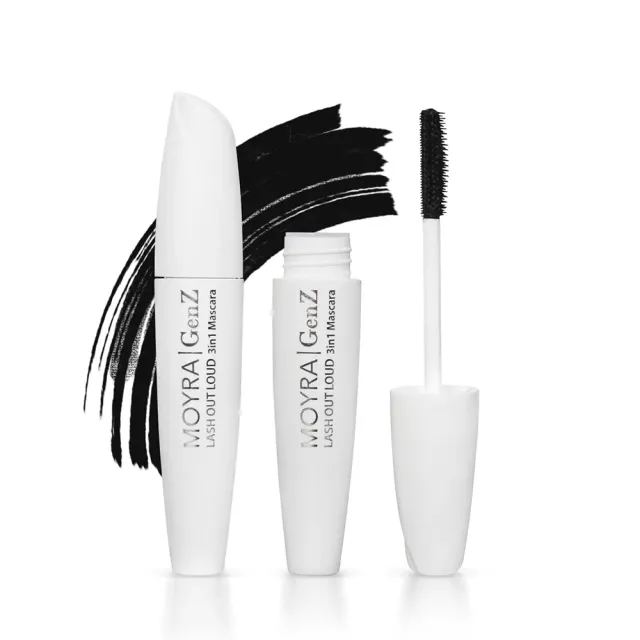 Moyra GenZ Lash Out Loud 3in1 mascara sort 8 g