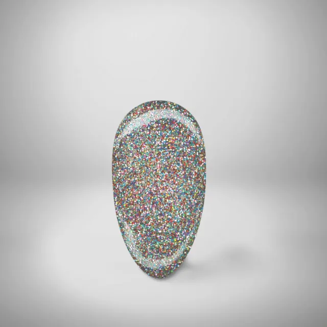 Nail Supply Glam Grafity GL-030 farvegel 5g mørk glimmer