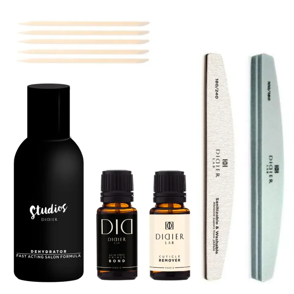 Didier Lab Perfekte Negle startkit prep-sæt 5 dele