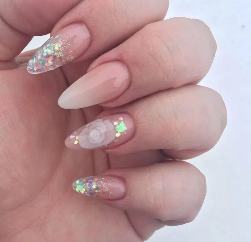 Indigo Nails Crystal glitter til negle fint korn