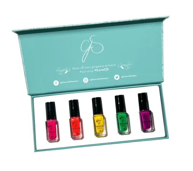 Clear Jelly Stamper Neon Part 2 stamping lak 5x5ml neon