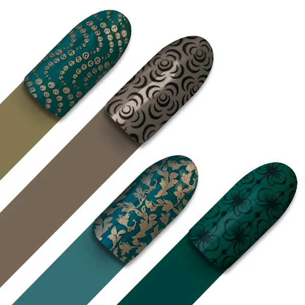 Moyra Stamping Plate 35 stampingplade Wallpaper