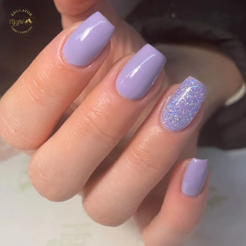 Indigo Nails Beautystones Lisa negleglitter fin glans