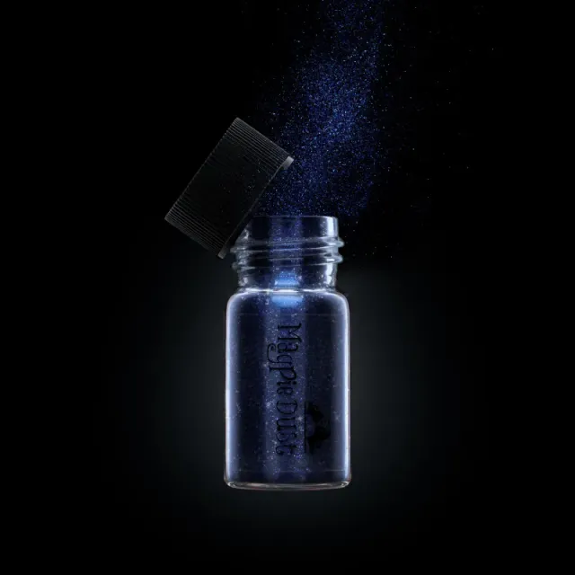 Indigo Nails Celeste chromepulver med perleglans