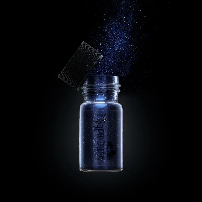 Indigo Nails Celeste chromepulver med perleglans
