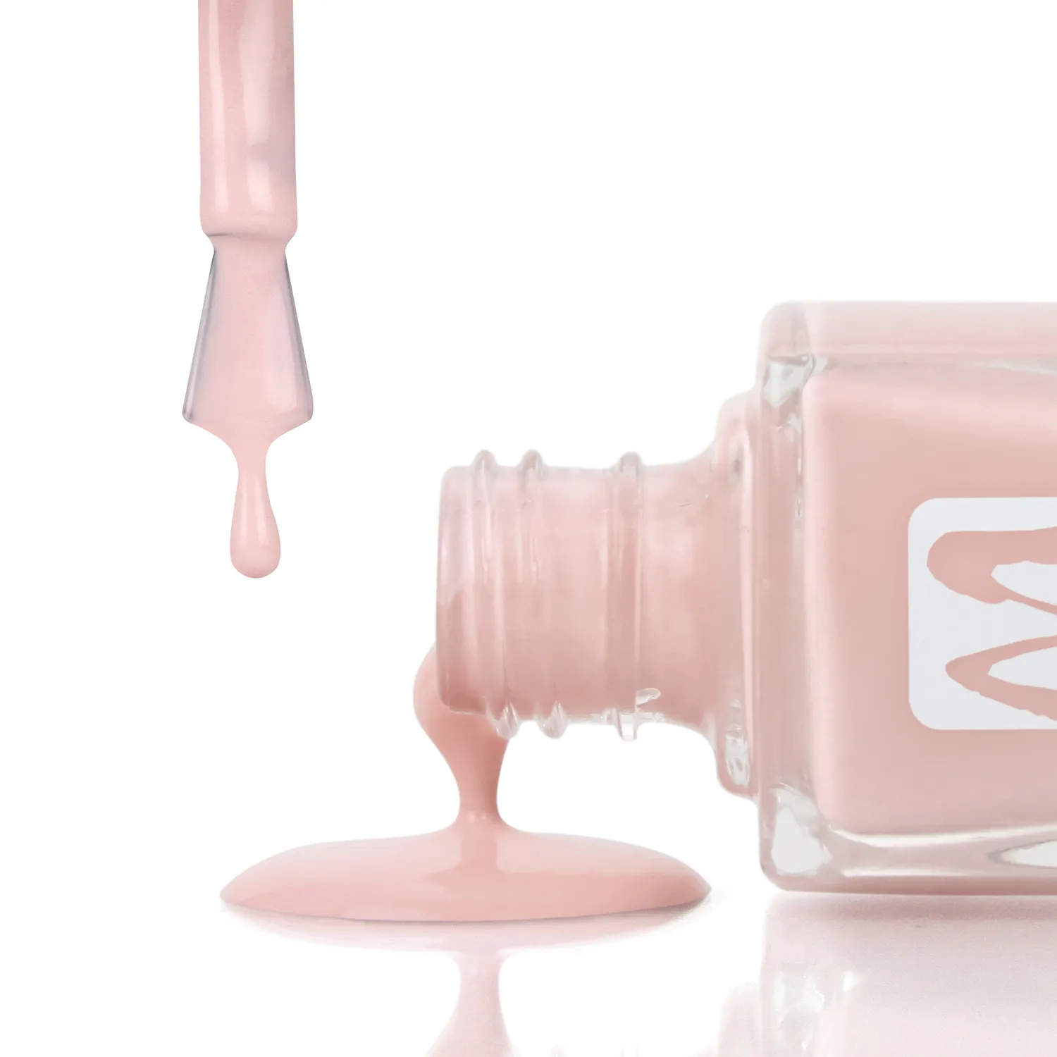 Moyra GenZ neglelak No. 17 Blush 7 ml med gel-glans
