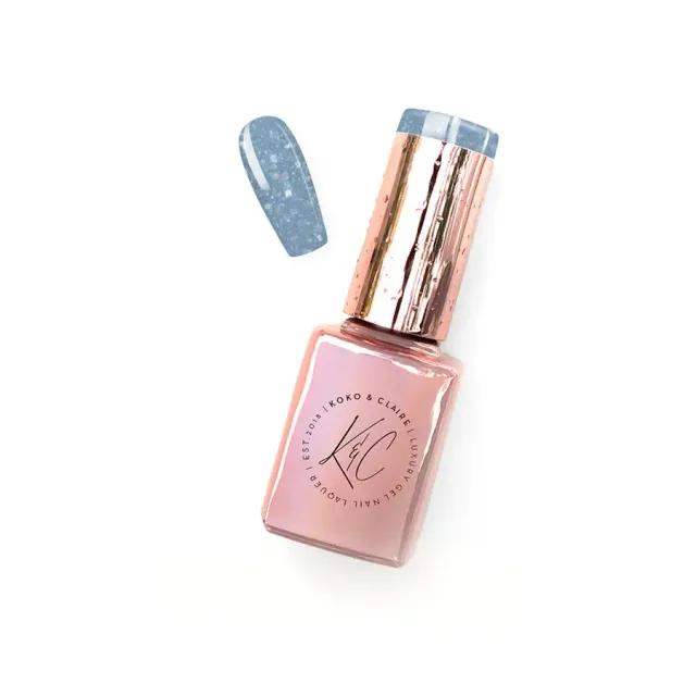 Clear Jelly Stamper KoKo & Claire 0524 Moonglade gellak blå flager
