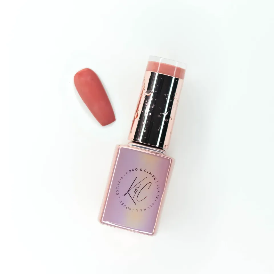 Clear Jelly Stamper KoKo & Claire 041 Passionate Peaches gellak peach