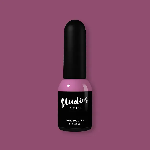 Studios Didier Hibiscus gellak rød med shine-effekt