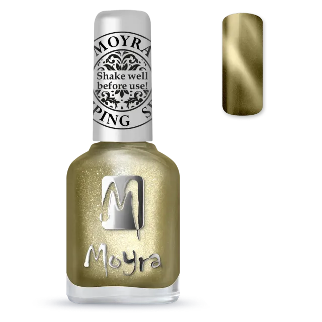 Moyra Cat Eye SP31 stamping neglelak Magnetic Gold 12 ml
