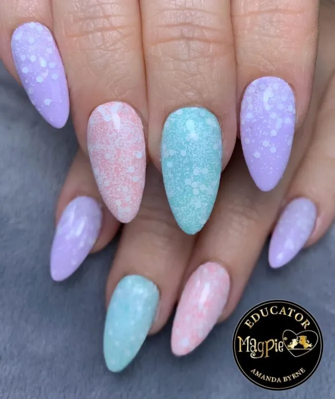 Indigo Nails Lacey glitter til negle fint korn
