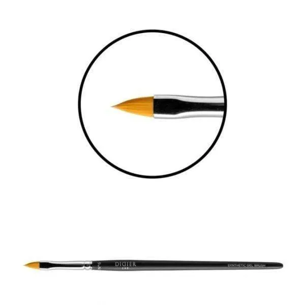 Didier Lab Gel Brush No6 Cat Tongue pensel golden