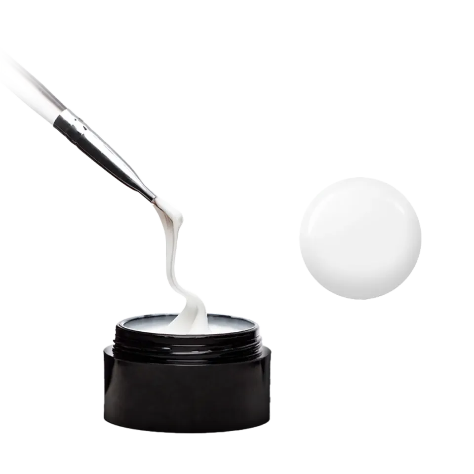 Didier Lab Fiber Builder Gel Ultra White builder gel HEMA-fri