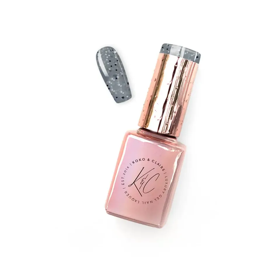 Clear Jelly Stamper KoKo & Claire 0428 Misspent Youth gellak grå 12 ml