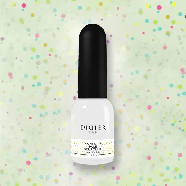 Didier Lab Confetti Pale gellak jelly translucent