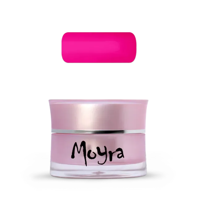 Moyra SuperShine farvegel 571 Vivid Pink 5g stærk pink