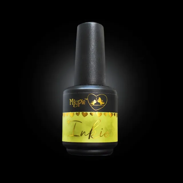 Indigo Nails Inkie Neon Yellow negleink neon