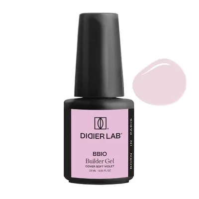 Didier Lab BBIO Soft Violet builder gel 15ml cover