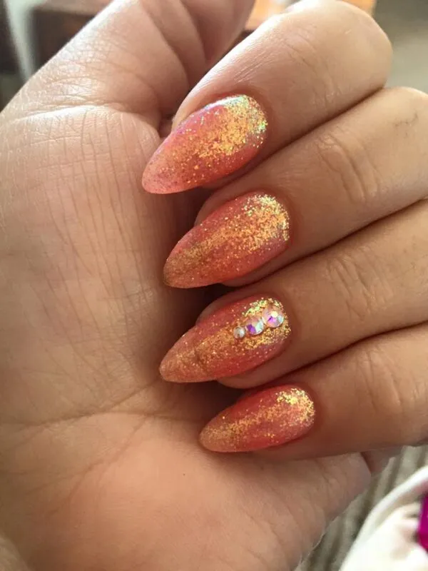 Indigo Nails Eve glitter til negle fin glans