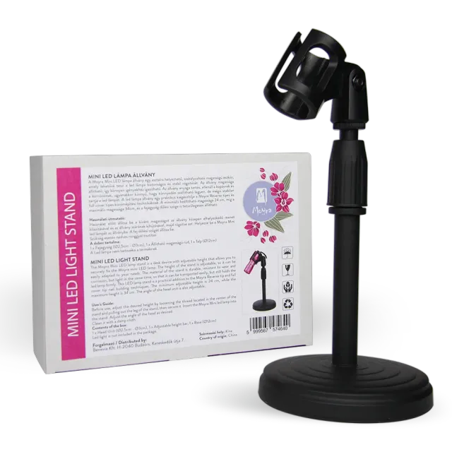 Moyra Mini Led light stand lampestativ holder
